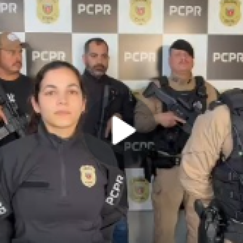 Operação conjunta prende homem e apreende duas pistolas em Peabiru