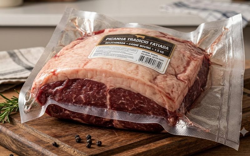 Homem é preso em flagrante ao tentar furtar picanha e creme de avelã em supermercado de Campo Mourão
