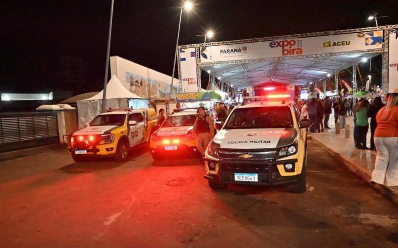 Polícia Militar garante segurança e tranquilidade durante a EXPOBIRA 2025