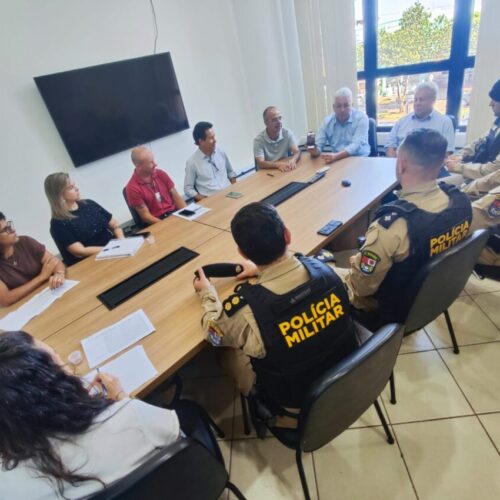 Município e Polícia Militar discutem medidas sobre pessoas em situação de rua em Campo Mourão