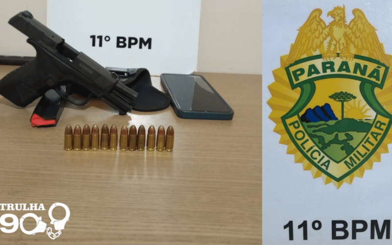 Homem é preso com pistola em Araruna após Operação Barreira