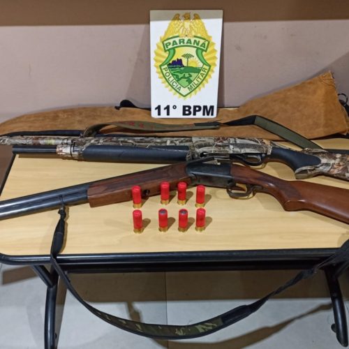 Homens são presos por porte ilegal de arma e invasão de propriedade rural em Barbosa Ferraz