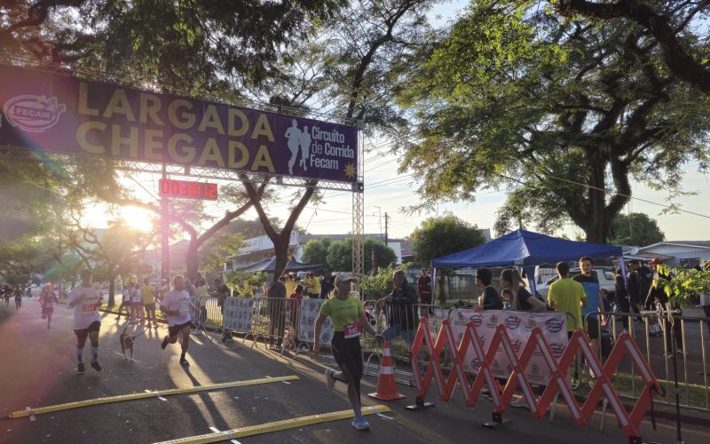 2ª etapa do Circuito de Corridas Fecam reúne 400 atletas em Campo Mourão