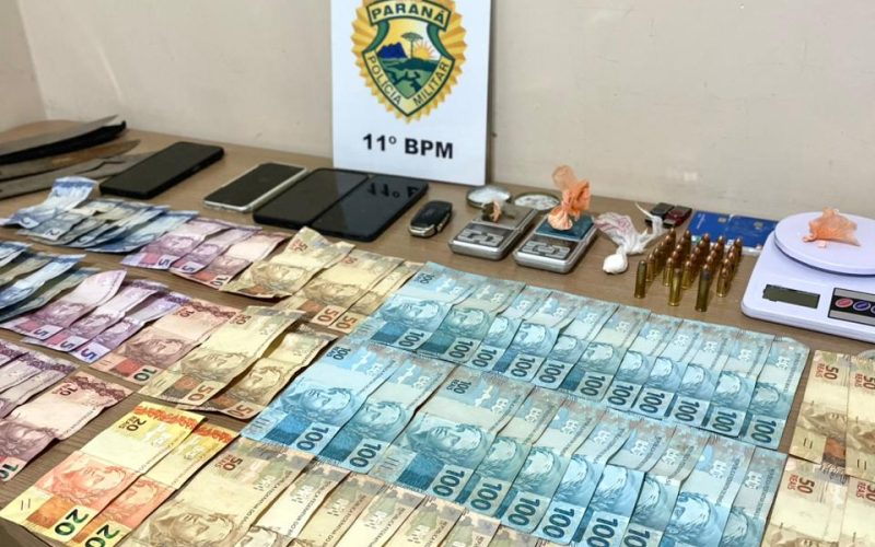 Campo Mourão: Polícia Prende Dois Suspeitos por Receptação, Adulteração de Sinal e Posse de Drogas e Munição