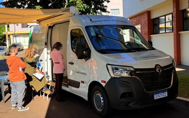 Unidade Móvel de Vacinação leva imunização contra a gripe à Casa do Empreendedor nesta quarta-feira