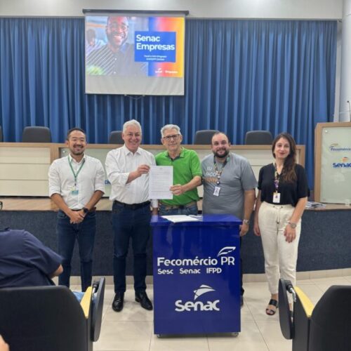 Prefeitura de Campo Mourão firma convênio com o SENAC para qualificação profissional gratuita