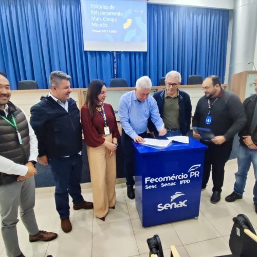 Prefeitura de Campo Mourão fortalece parceria com o Sistema S