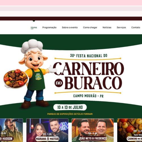 Carneiro no Buraco ganha site oficial com informações completas sobre a festa