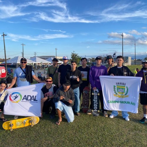 Skatistas mourãoenses conquistam bons resultados em etapa estadual do circuito paranaense de skate em Paranaguá