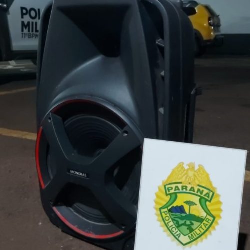 Homem é preso por som alto, desobediência e resistência em Campo Mourão
