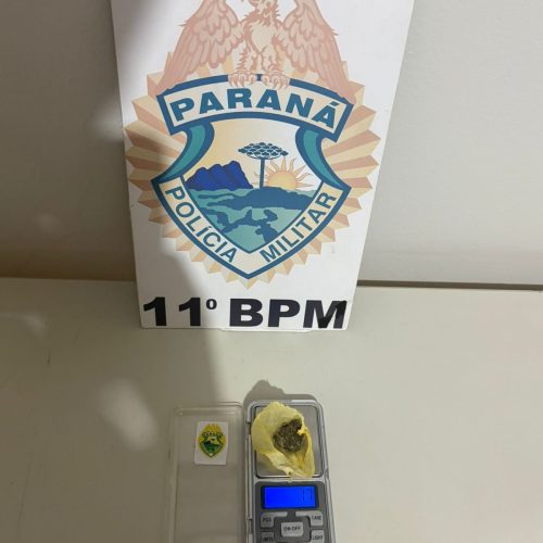 Jovem é Detido com Maconha em Engenheiro Beltrão