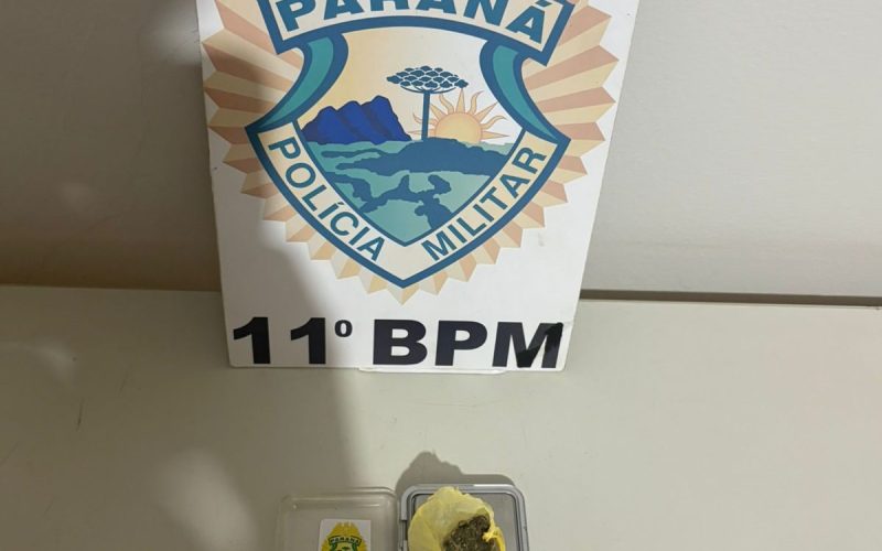 Jovem é Detido com Maconha em Engenheiro Beltrão
