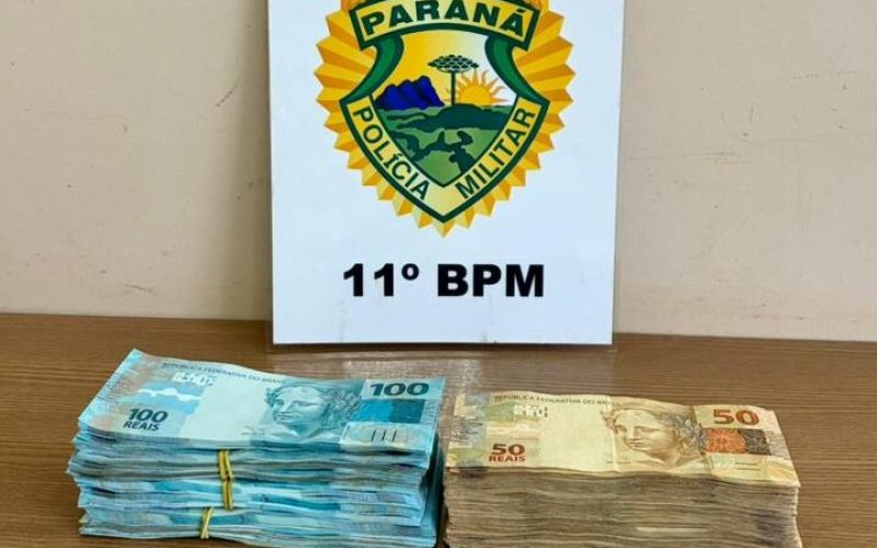 Gerente de banco é preso na BR-369 após furtar R$ 45 mil de agência e ameaçar tirar a própria vida