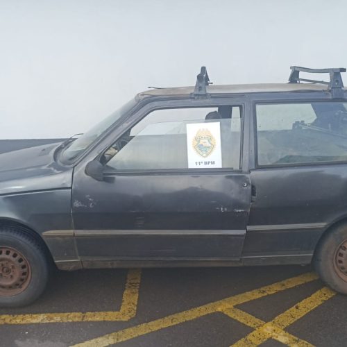 Prestador de serviços é preso após furtar carro de patrão em chácara de Campo Mourão