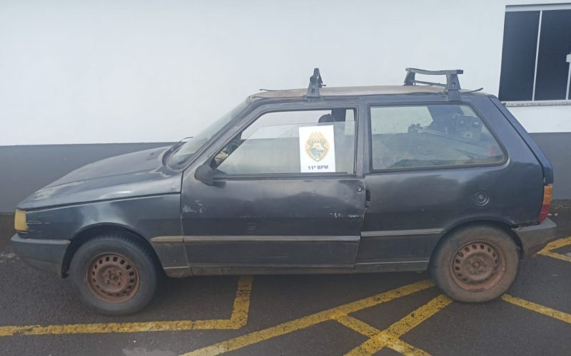 Prestador de serviços é preso após furtar carro de patrão em chácara de Campo Mourão