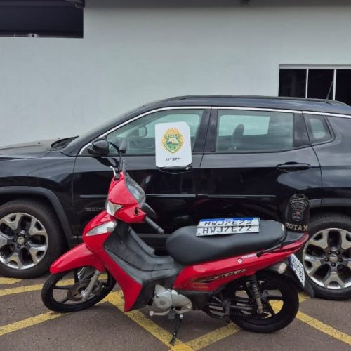 PM recupera veículos roubados e prende suspeito em Campo Mourão