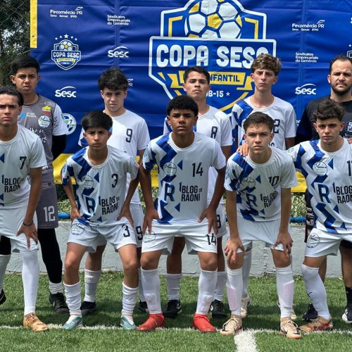 Colégio Vinicius na fase final da Copa Sesc Fut 7