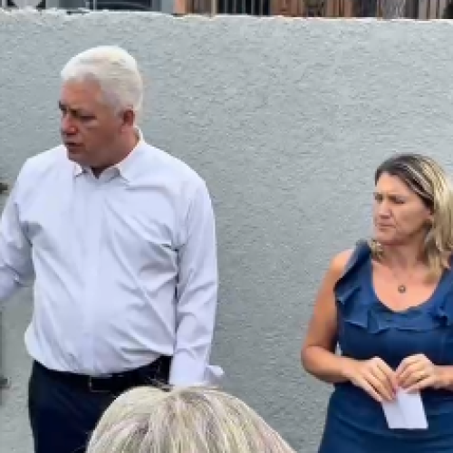 Douglas Fabrício visita escolas municipais e acompanha avanço de reformas em Campo Mourão